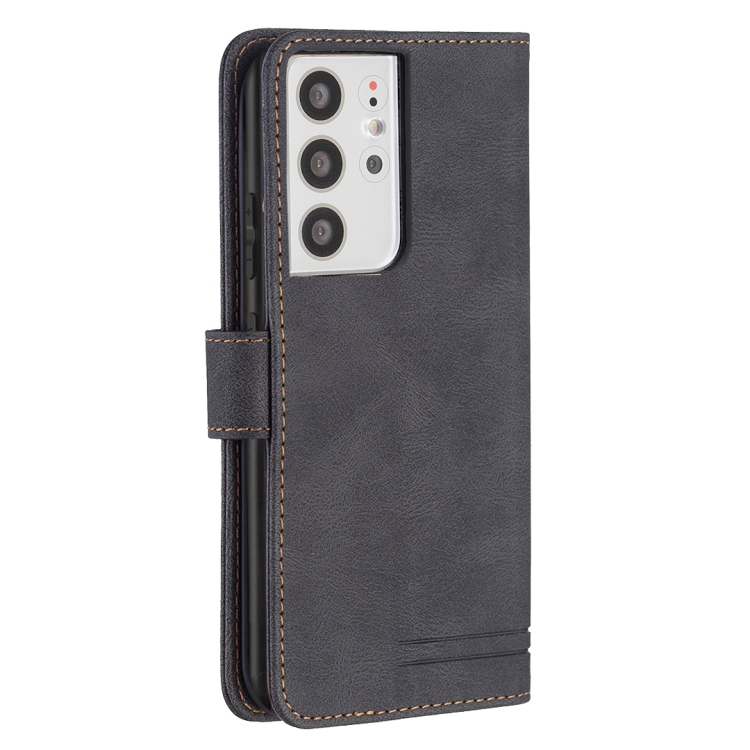 For Samsung Galaxy S21 Ultra 5G Magnetic Clasp RFID Blocking Anti-Theft Leather Case with Holder & Card Slots & Wallet(Black) For Samsung Galaxy S21 Ultra 5G Magnetic Clasp RFID Blocking Anti-Theft Leather Case with Holder & Card Slots & Wallet(Black)