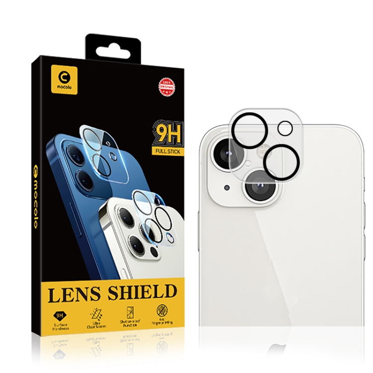 For iPhone 13 mini mocolo 2.5D 9H Rear Camera Lens Tempered Glass Film