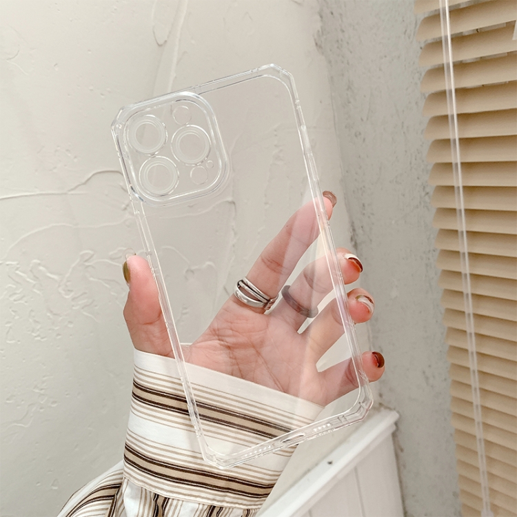 For iPhone 13 mini All-inclusive Precision Hole Shockproof Airbag TPU Phone Protective Case (Transparent) For iPhone 13 mini All-inclusive Precision Hole Shockproof Airbag TPU Phone Protective Case (Transparent)