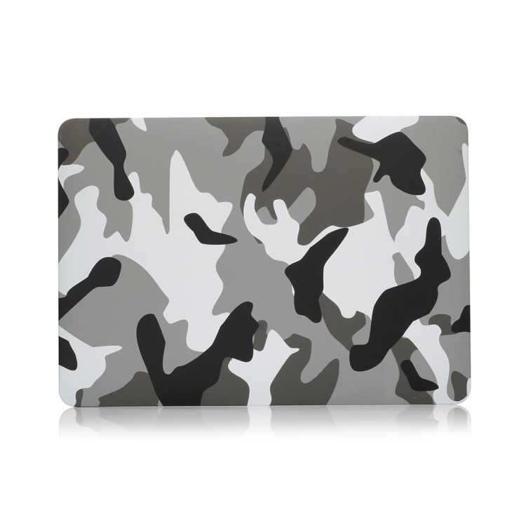 Camouflage Pattern Laptop Water Decals PC Protective Case For MacBook Pro 16 inch A2141(Grey Camouflage) Camouflage Pattern Laptop Water Decals PC Protective Case For MacBook Pro 16 inch A2141(Grey Camouflage)