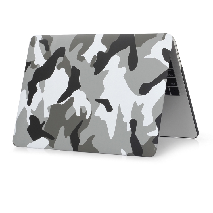 Camouflage Pattern Laptop Water Decals PC Protective Case For MacBook Pro 16 inch A2141(Grey Camouflage) Camouflage Pattern Laptop Water Decals PC Protective Case For MacBook Pro 16 inch A2141(Grey Camouflage)
