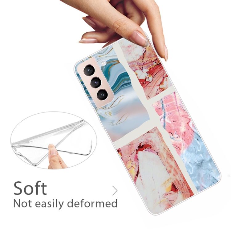For Samsung Galaxy S22 5G Abstract Marble Pattern TPU Phone Protective Case(Graffiti Color) For Samsung Galaxy S22 5G Abstract Marble Pattern TPU Phone Protective Case(Graffiti Color)