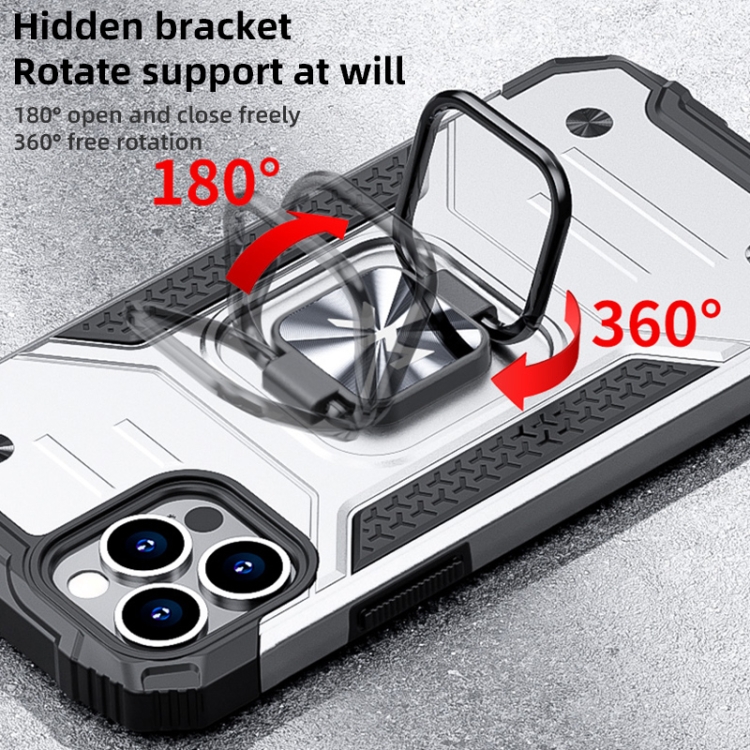 For iPhone 13 Pro Max WK WTP-012 Shockproof PC + TPU + Metal Phone Case with Ring Holder (Blue) For iPhone 13 Pro Max WK WTP-012 Shockproof PC + TPU + Metal Phone Case with Ring Holder (Blue)