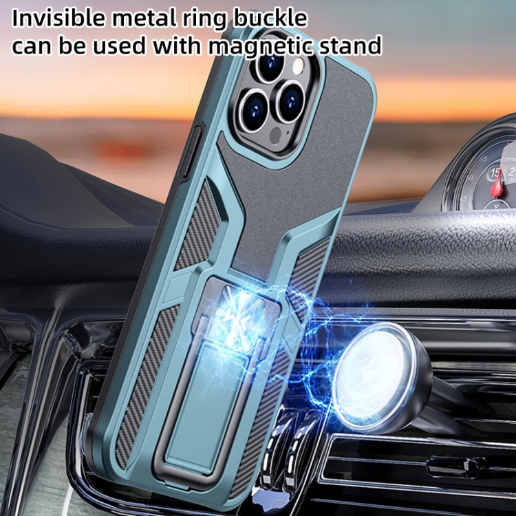 For iPhone 13 Pro Max WK WTP-013 Shockproof PC + TPU Phone Case with Metal Holder (Deep Blue) For iPhone 13 Pro Max WK WTP-013 Shockproof PC + TPU Phone Case with Metal Holder (Deep Blue)