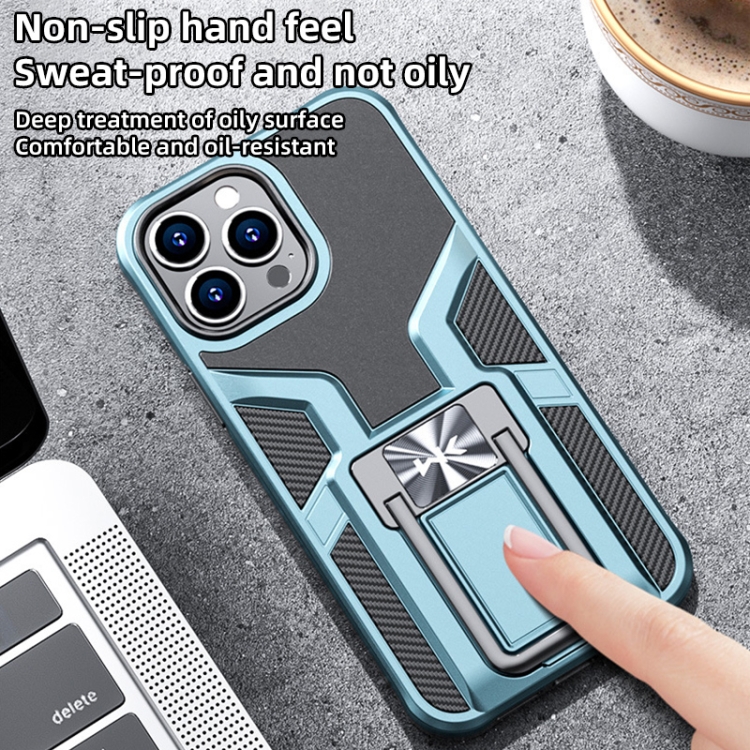 For iPhone 13 Pro Max WK WTP-013 Shockproof PC + TPU Phone Case with Metal Holder (Deep Blue) For iPhone 13 Pro Max WK WTP-013 Shockproof PC + TPU Phone Case with Metal Holder (Deep Blue)