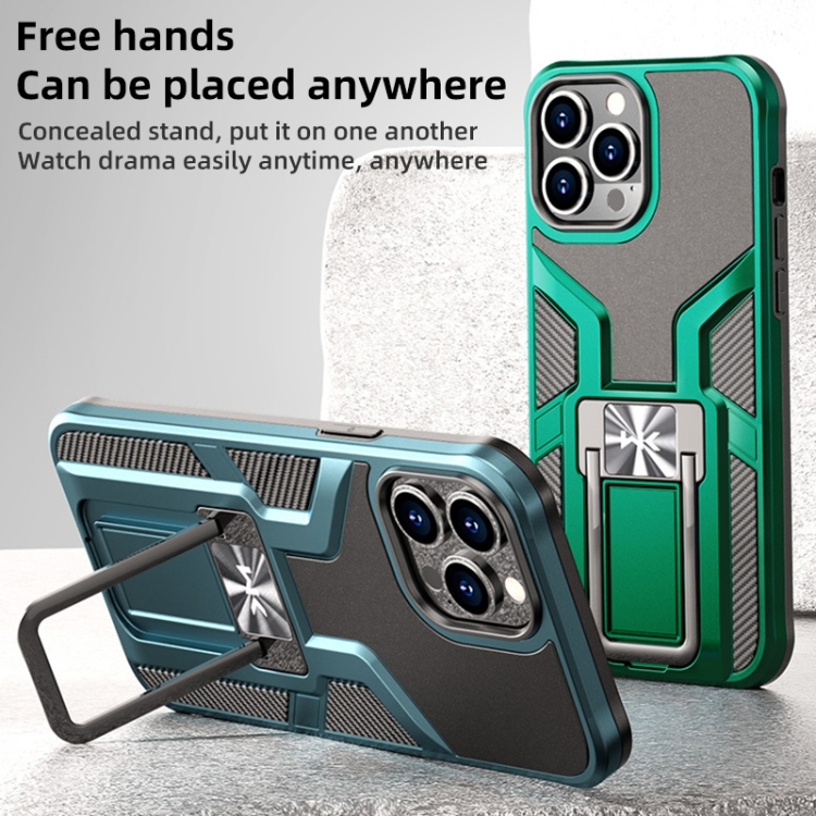 For iPhone 13 Pro Max WK WTP-013 Shockproof PC + TPU Phone Case with Metal Holder (Deep Blue) For iPhone 13 Pro Max WK WTP-013 Shockproof PC + TPU Phone Case with Metal Holder (Deep Blue)
