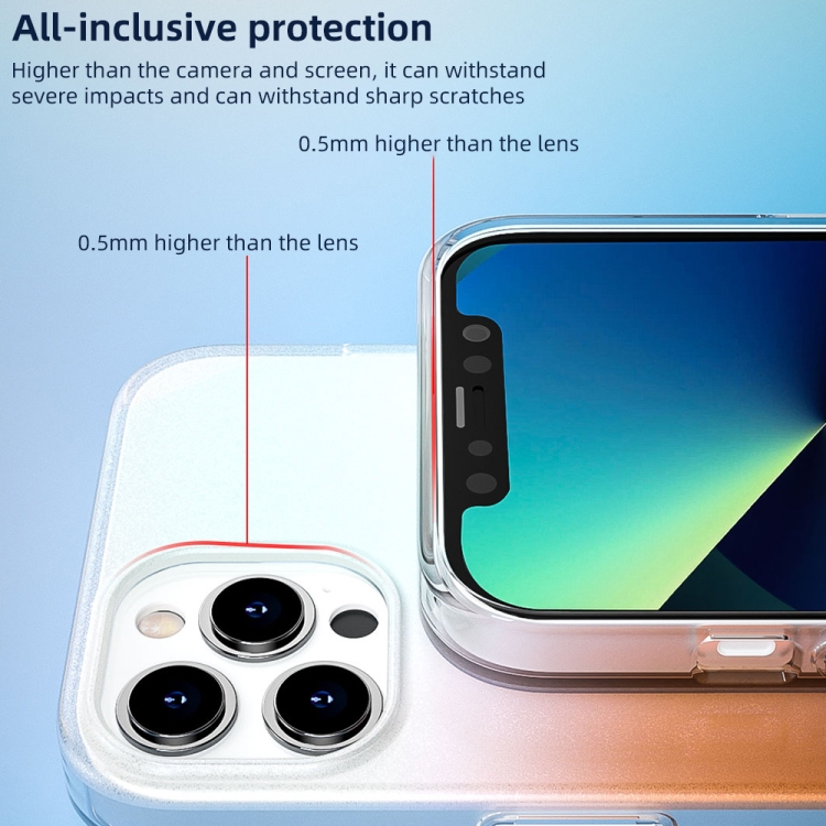 For iPhone 13 Pro Max WK WPC-016 Symphony Series Shockproof Matte PC + TPU Phone Case For iPhone 13 Pro Max WK WPC-016 Symphony Series Shockproof Matte PC + TPU Phone Case