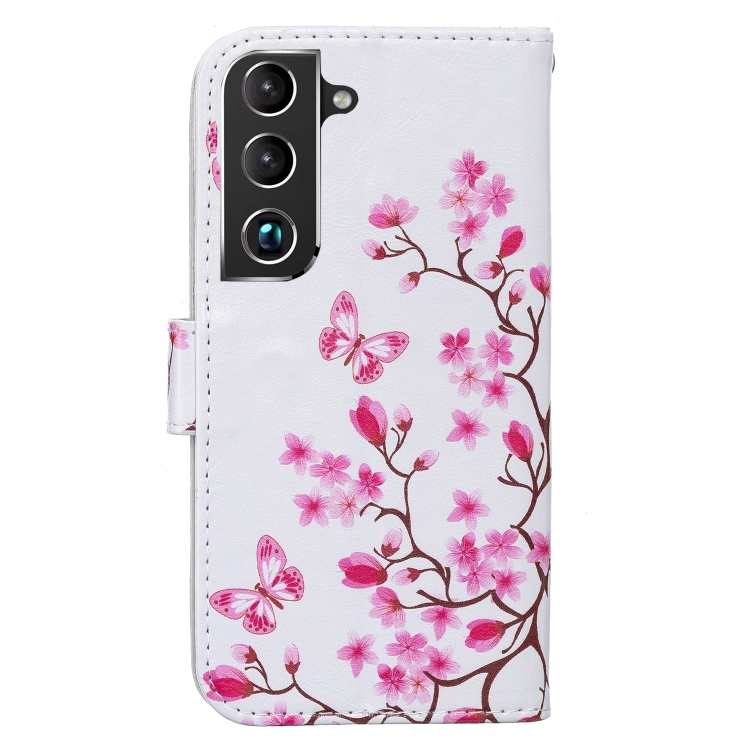 For Samsung Galaxy S22 5G Horizontal Flip Phone Leather Case with Holder & Card Slots & Photo Frame & Wallet(Butterfly Love Flower) For Samsung Galaxy S22 5G Horizontal Flip Phone Leather Case with Holder & Card Slots & Photo Frame & Wallet(Butterfly Love Flower)