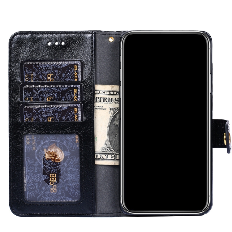 For Samsung Galaxy A03s Wallet Case,Leather Zipper Magnetic Flip Card Phone  Case