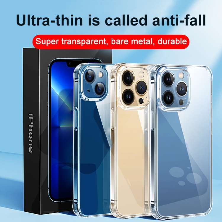 For iPhone 13 Pro Max 0.4mm Ultra-thin Transparent Crystal Diamond Tempered Glass Phone Case For iPhone 13 Pro Max 0.4mm Ultra-thin Transparent Crystal Diamond Tempered Glass Phone Case