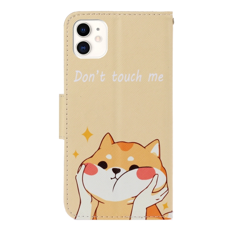 For iPhone 11 3D Colored Drawing Horizontal Flip PU Leather Case with Holder & Card Slots & Wallet(Shiba Inu) For iPhone 11 3D Colored Drawing Horizontal Flip PU Leather Case with Holder & Card Slots & Wallet(Shiba Inu)