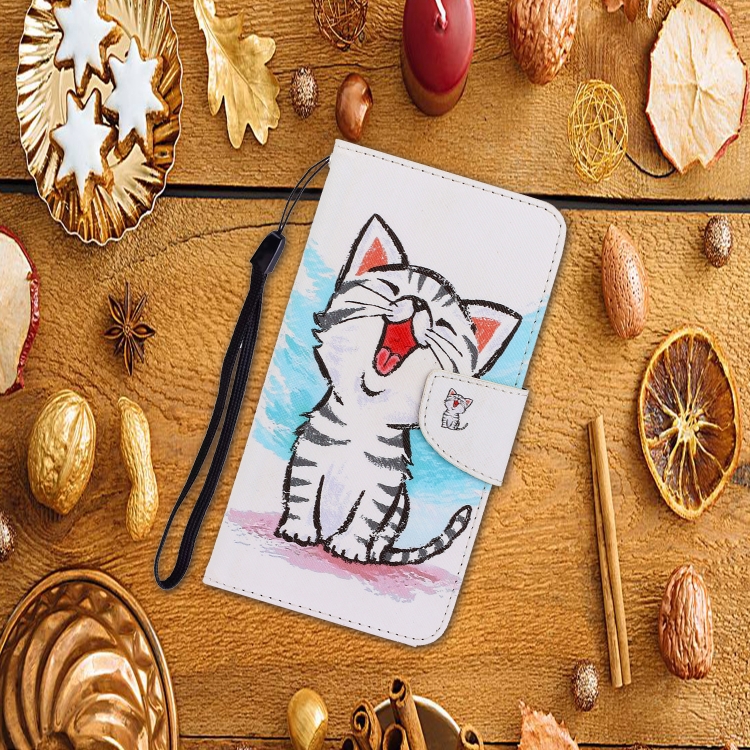 For iPhone 11 Pro 3D Colored Drawing Horizontal Flip PU Leather Case with Holder & Card Slots & Wallet(Red Mouth Cat) For iPhone 11 Pro 3D Colored Drawing Horizontal Flip PU Leather Case with Holder & Card Slots & Wallet(Red Mouth Cat)