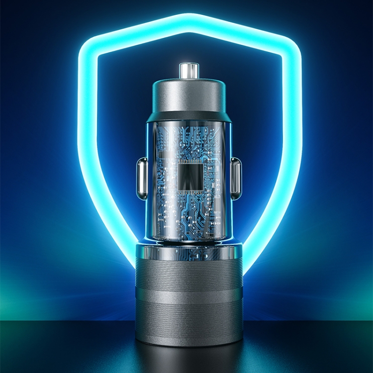 WK WP-C32 Car Youpin Series 12W DC12V-24V Dual USB Metal Car Charger WK WP-C32 Car Youpin Series 12W DC12V-24V Dual USB Metal Car Charger