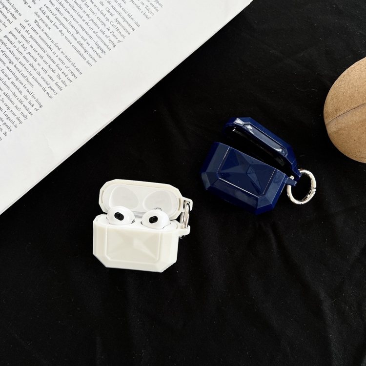 Magic Cube TPU Anti-fall Earphones Protective Case with Hook For AirPods 3(Black) Magic Cube TPU Anti-fall Earphones Protective Case with Hook For AirPods 3(Black)