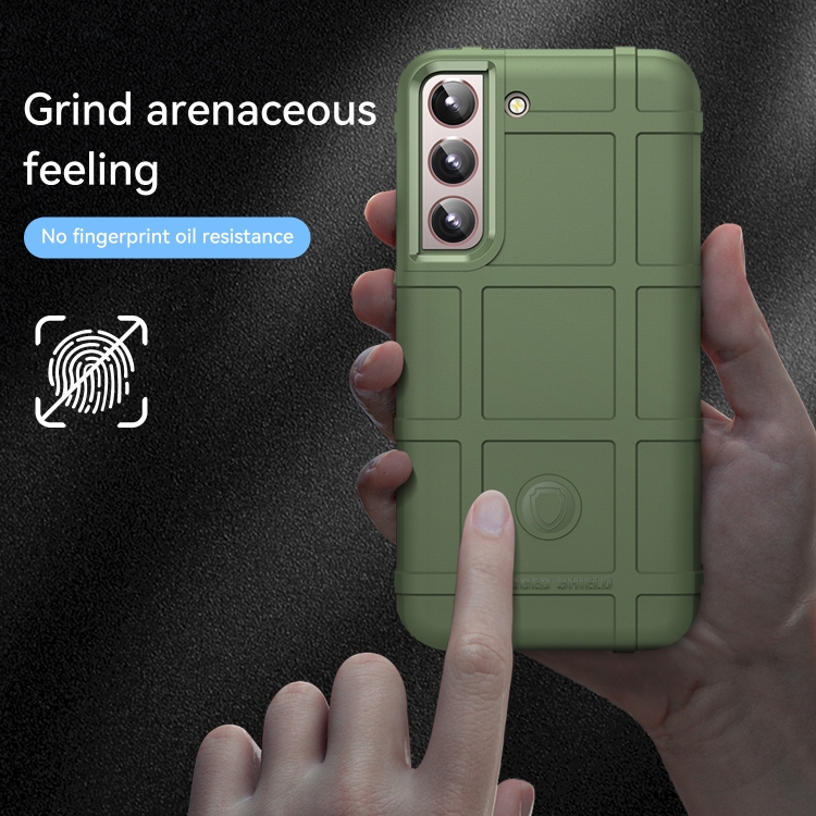 For Samsung Galaxy S22 5G Full Coverage Shockproof TPU Phone Case(Green)