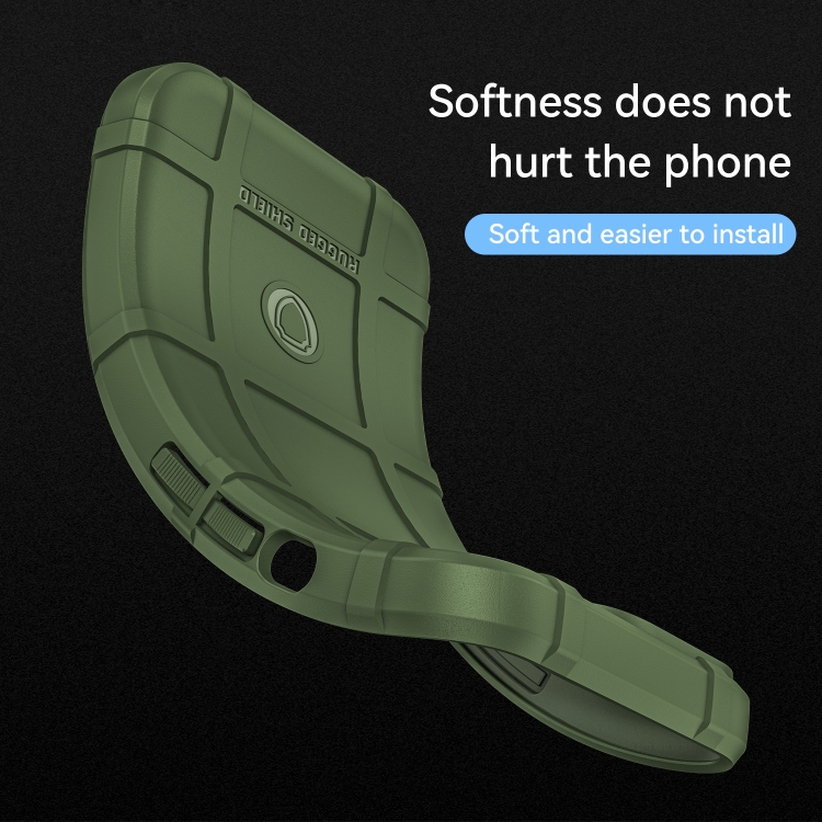 For Samsung Galaxy S22 5G Full Coverage Shockproof TPU Phone Case(Green)