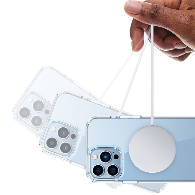 For iPhone 13 mini Crystal Clear Series MagSafe TPU Magnetic Phone Case (Transparent) For iPhone 13 mini Crystal Clear Series MagSafe TPU Magnetic Phone Case (Transparent)