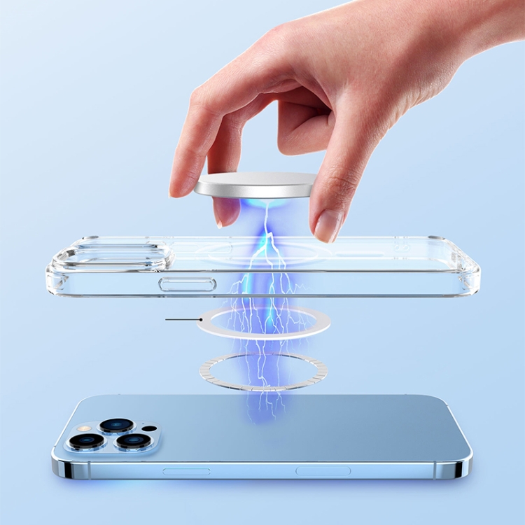 For iPhone 13 mini Crystal Clear Series MagSafe TPU Magnetic Phone Case (Transparent) For iPhone 13 mini Crystal Clear Series MagSafe TPU Magnetic Phone Case (Transparent)