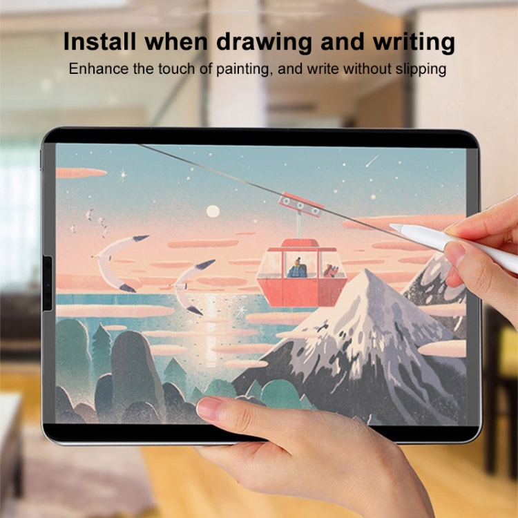 For iPad Pro 12.9 2021 / 2020 / 2018 Magnetic Removable Tablet Screen Paperfeel Protector Matte PET Film