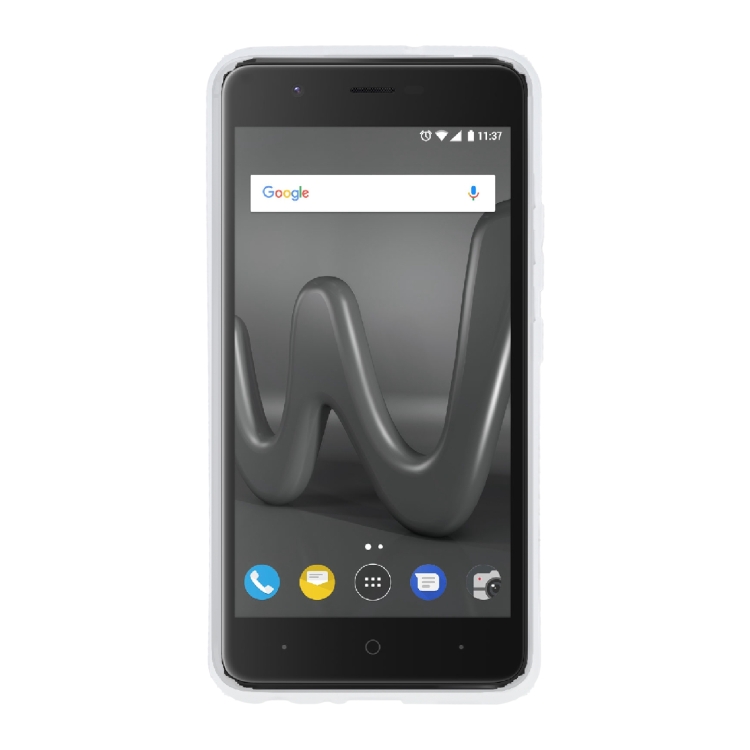 TPU Phone For Wiko Harry(Transparent White)