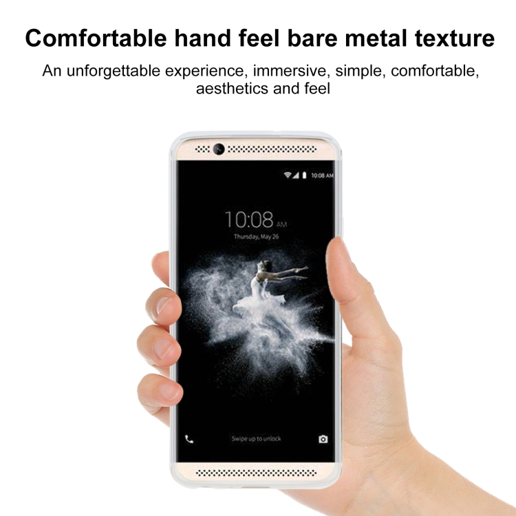 Sunsky Tpu Phone Case For Zte Axon 7 Mini B17g Transparent White