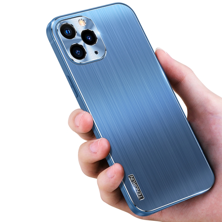For iPhone 11 Brushed Texture Shockproof Phone Case (Light Purple) For iPhone 11 Brushed Texture Shockproof Phone Case (Light Purple)