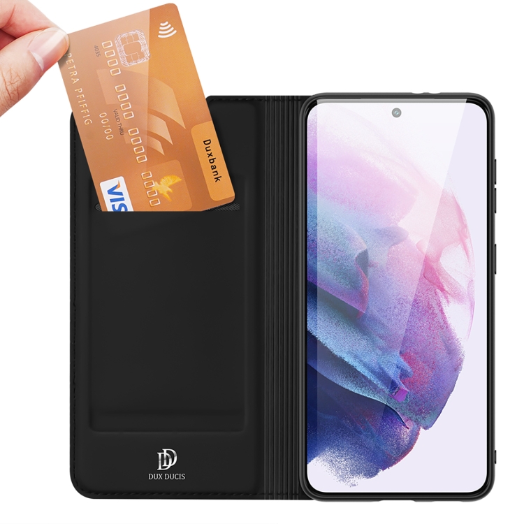 For Samsung Galaxy S22 5G DUX DUCIS Skin Pro Series Horizontal Flip Leather Phone Case with Holder & Card Slots(Black) For Samsung Galaxy S22 5G DUX DUCIS Skin Pro Series Horizontal Flip Leather Phone Case with Holder & Card Slots(Black)