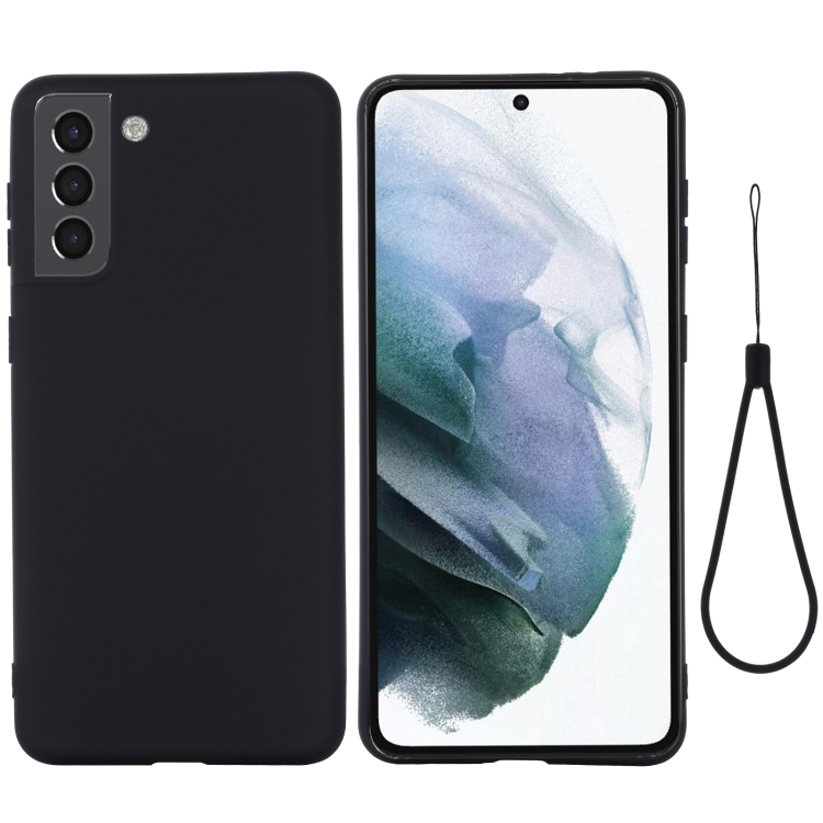 For Samsung Galaxy S22 5G Pure Color Liquid Silicone Shockproof Full Coverage Phone Case(Black) For Samsung Galaxy S22 5G Pure Color Liquid Silicone Shockproof Full Coverage Phone Case(Black)