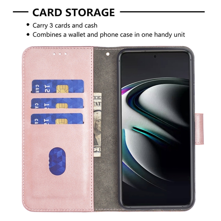 For Samsung Galaxy S22+ 5G Matching Color Crocodile Texture Leather Phone Case with Holder & Card Slots & Wallet(Rose Gold) For Samsung Galaxy S22+ 5G Matching Color Crocodile Texture Leather Phone Case with Holder & Card Slots & Wallet(Rose Gold)