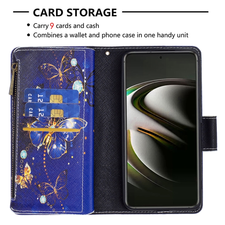 For Samsung Galaxy S22 5G Colored Drawing Pattern Zipper Horizontal Flip Phone Leather Case with Holder & Card Slots & Wallet(Purple Butterfly) For Samsung Galaxy S22 5G Colored Drawing Pattern Zipper Horizontal Flip Phone Leather Case with Holder & Card Slots & Wallet(Purple Butterfly)