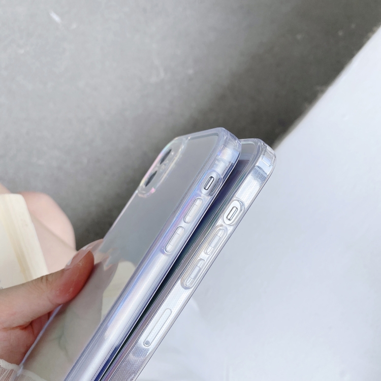 For iPhone 11 Pro 2 in 1 TPU + PC Colorful Plating Phone Case 