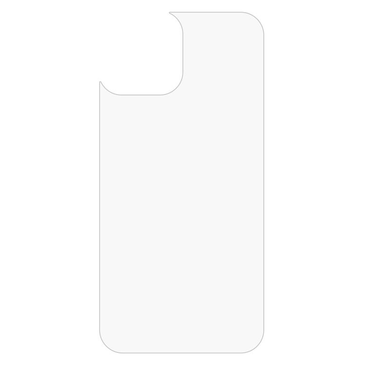 For iPhone 13 0.26mm 9H 2.5D Tempered Glass Back Film For iPhone 13 0.26mm 9H 2.5D Tempered Glass Back Film