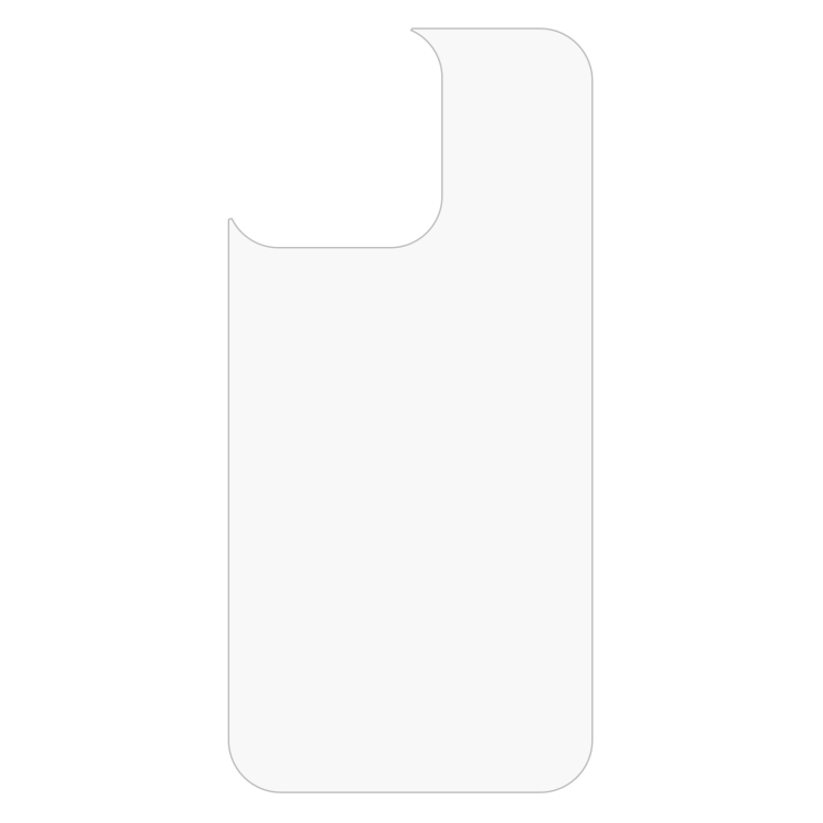 For iPhone 13 Pro Max 0.26mm 9H 2.5D Tempered Glass Back Film For iPhone 13 Pro Max 0.26mm 9H 2.5D Tempered Glass Back Film