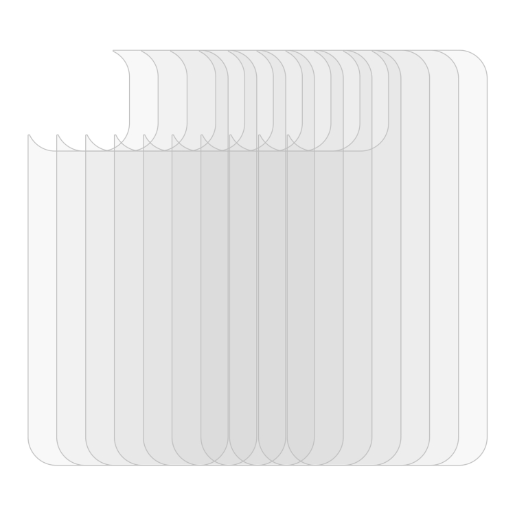 For iPhone 13 50pcs 0.26mm 9H 2.5D Tempered Glass Back Film For iPhone 13 50pcs 0.26mm 9H 2.5D Tempered Glass Back Film