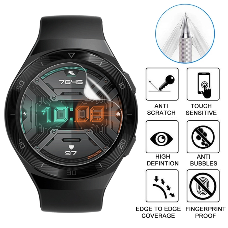 For Huawei Watch GT 2e 50 PCS Soft Hydrogel Film Watch Screen
