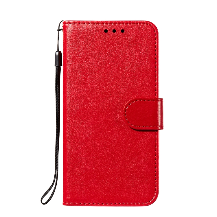 For Samsung Galaxy S22+ 5G Solid Color Leather Phone Case with Holder & Card Slots & Wallet & Lanyard(Red) For Samsung Galaxy S22+ 5G Solid Color Leather Phone Case with Holder & Card Slots & Wallet & Lanyard(Red)