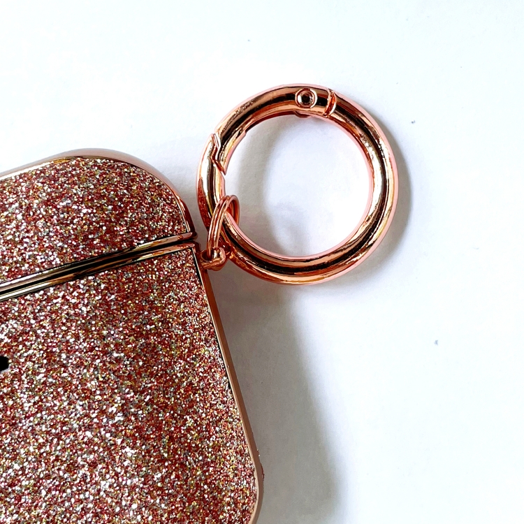Electroplating Glitter Powder Wireless Earphone Protective Case For AirPods 1 / 2(Gold) Electroplating Glitter Powder Wireless Earphone Protective Case For AirPods 1 / 2(Gold)