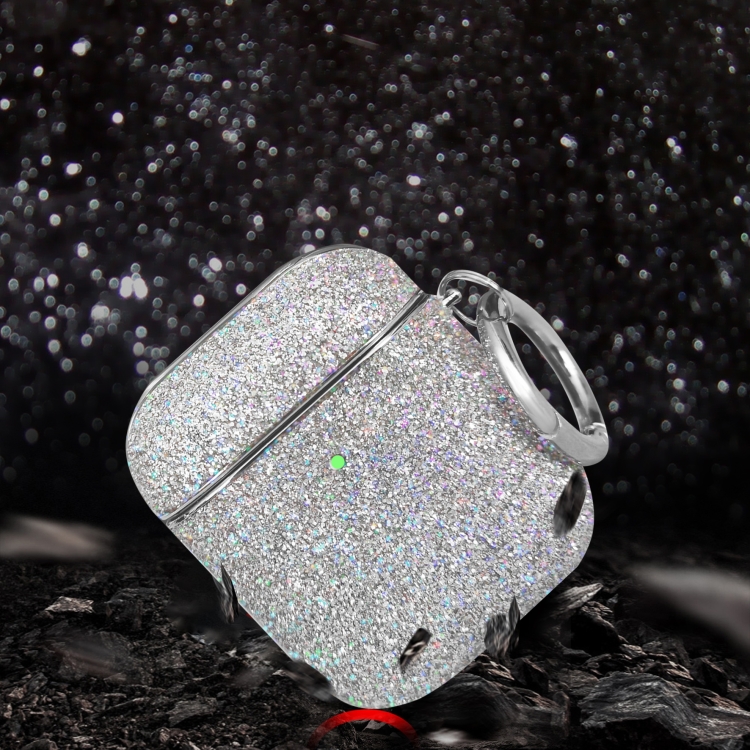 Electroplating Glitter Powder Wireless Earphone Protective Case For AirPods 1 / 2(Gold) Electroplating Glitter Powder Wireless Earphone Protective Case For AirPods 1 / 2(Gold)