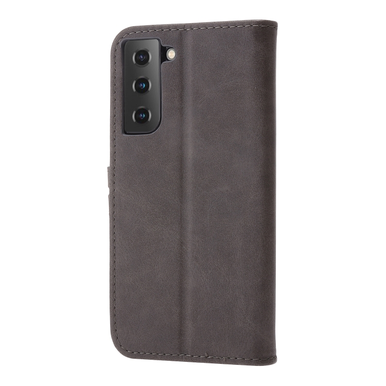 For Samsung Galaxy S22+ 5G Embossed Happy Cat Pattern Horizontal Flip Leather Phone Case(Grey) For Samsung Galaxy S22+ 5G Embossed Happy Cat Pattern Horizontal Flip Leather Phone Case(Grey)