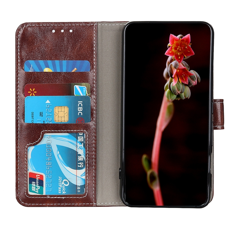 For Samsung Galaxy A33 5G Retro Crazy Horse Texture Horizontal Flip Leather Phone Case with Holder & Card Slots & Photo Frame & Wallet(Brown) - 4