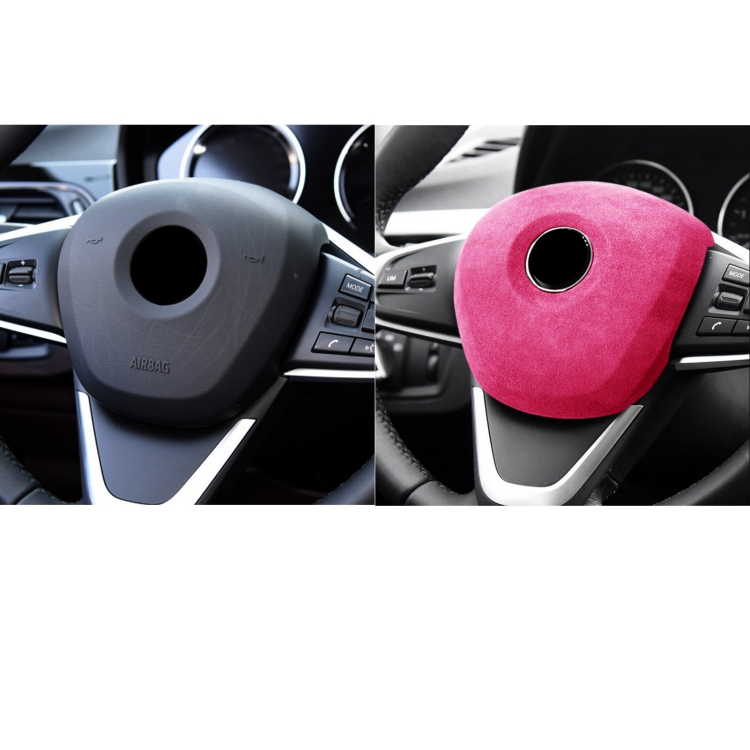 Funda de volante en cuero negro compatible con Bmw F07 F10 F11