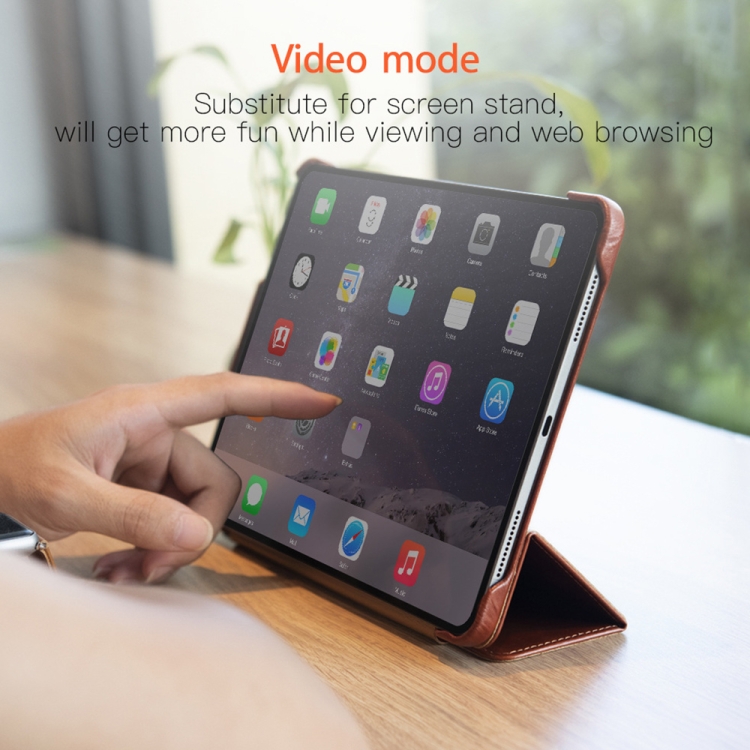 For iPad Pro 11 inch 2020 ICARER Smart Ultra-thin Tablet Protective Leather Case(Red) For iPad Pro 11 inch 2020 ICARER Smart Ultra-thin Tablet Protective Leather Case(Red)