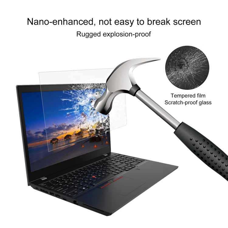 Laptop Screen HD Tempered Glass Protective Film For Lenovo YOGA Duet 13.3 inch - 2