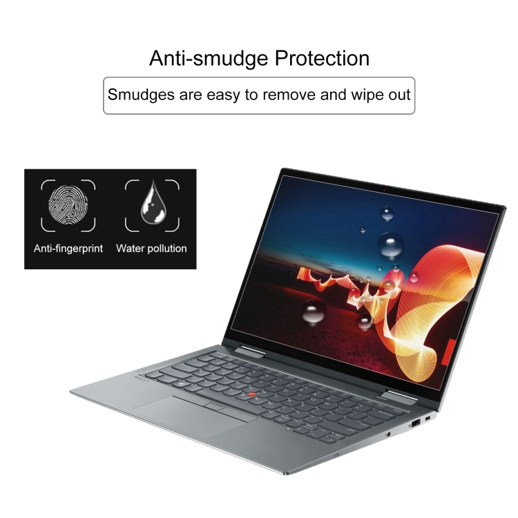 Laptop Screen HD Tempered Glass Protective Film For Lenovo YOGA Duet 13.3 inch - 3