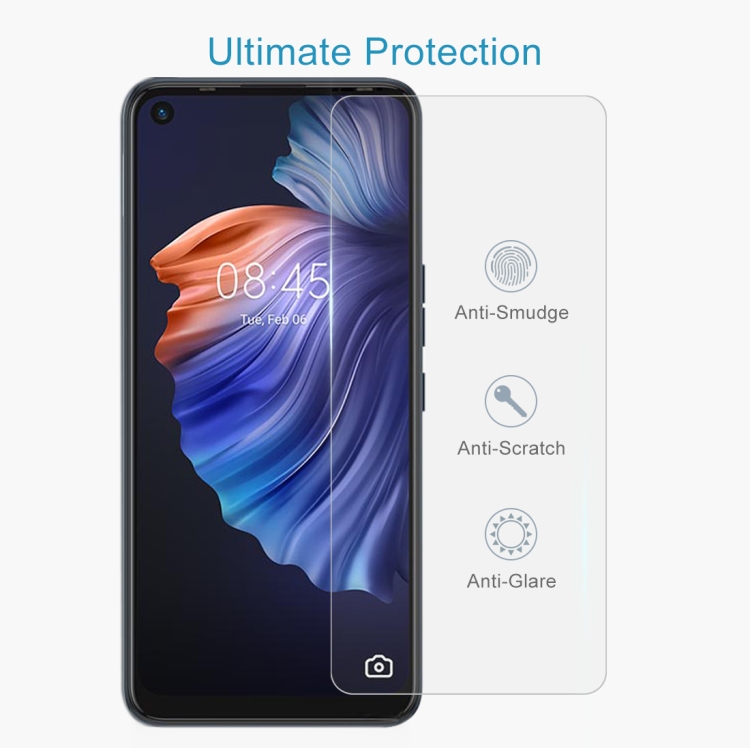 10 PCS 0.26mm 9H 2.5D Tempered Glass Film For Tecno Camon 17 - 3