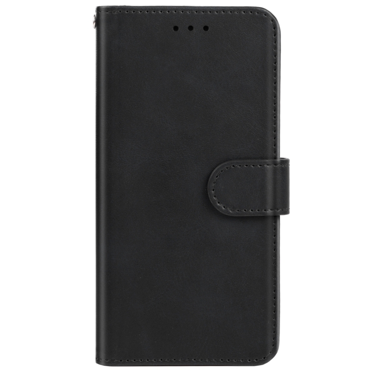 Leather Phone Case For Ulefone Armor 11T 5G / 11 5G(Black) - 1