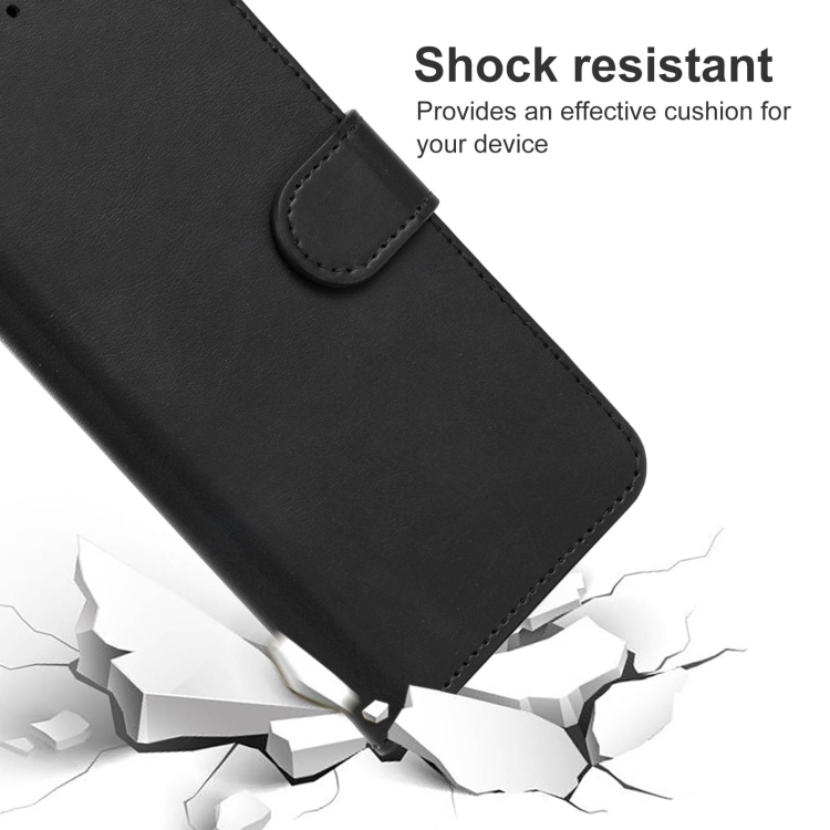 Leather Phone Case For DOOGEE N30(Black) - 4