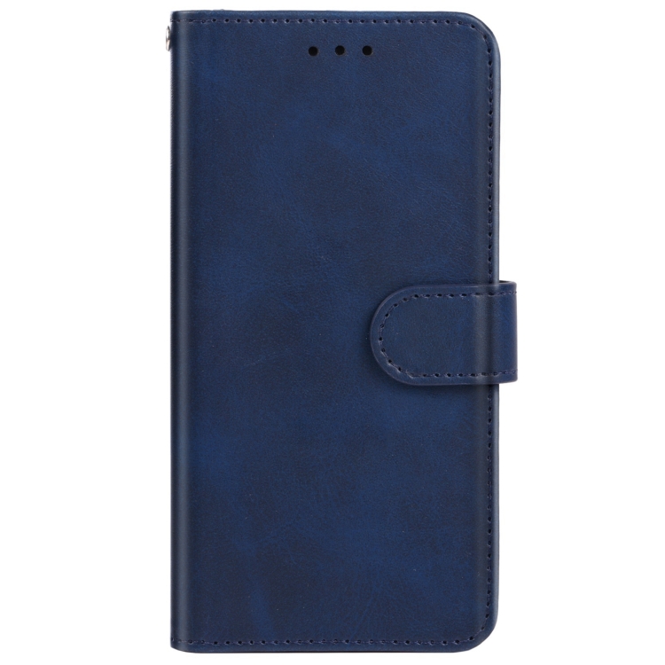 Leather Phone Case For DOOGEE N30(Blue) - 1
