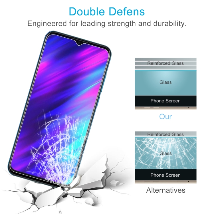 0.26mm 9H 2.5D Tempered Glass Film For Meizu M10 - 4