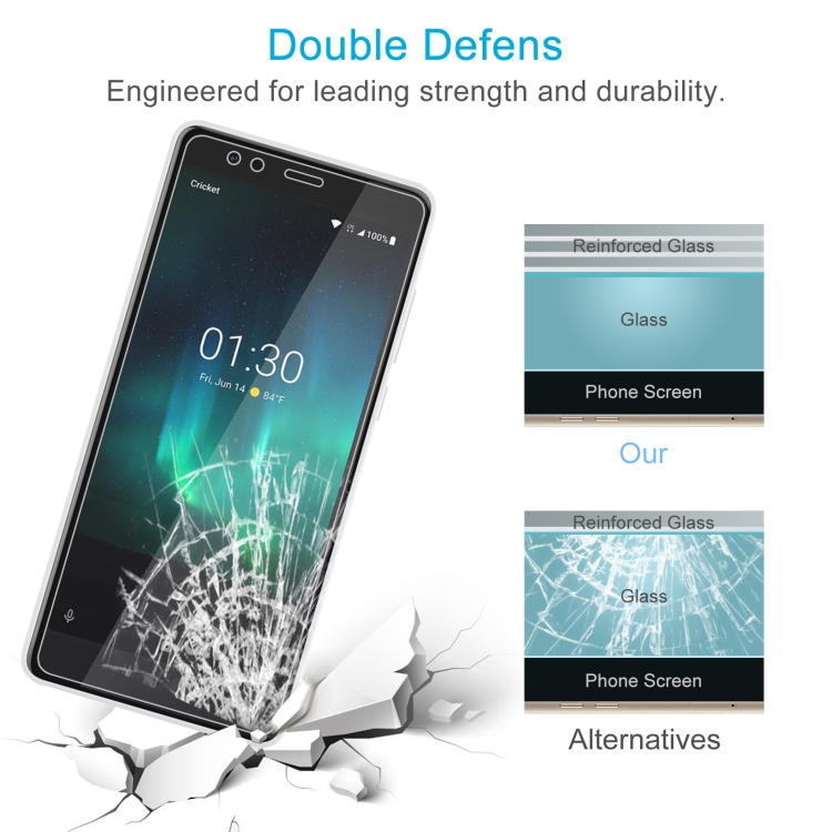 0.26mm 9H 2.5D Tempered Glass Film For Nokia 3.1 A - 4